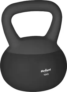 Soft vinyl kettlebell Rebel 10 kg — Rebel Active RBA-2333-10