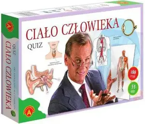 Educational board game Alexander Gra Quiz Ciało Człowieka – anatomy quiz game, model 0582