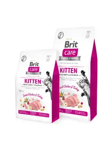 Sausa kaķu barība VAFO PRAHS Brit 7 kg pieaugušiem — vistas un tītaru