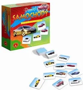 Board game Alexander Memory Cars (Gra Pamięć Samochody) – Alexander model 0576