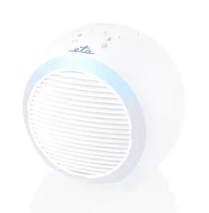 Настольный вентилятор ETA COOLIO MINI White — лопастной, 7 Вт, 100–240 В, 230×180×210 мм
