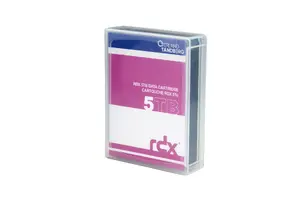 RDX cartridge Tandberg 5TB HDD O-T, transfer 150 MB/s, 87×23×119 mm, single pack