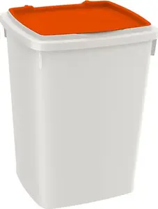 Food container FERPLAST FEEDY 13 l – pet food storage container, airtight lid