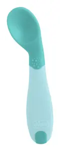 Bērna karote CHICCO 00016100250000 — zila, viena karote mazulim