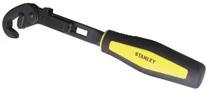 Трещоточный ключ STANLEY 4-87-989, 27 мм, 1 головка, черно-жёлтый