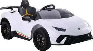 Электромобиль на аккумуляторе LEAN Sport Lamborghini Huracan 6571 — детский, белый