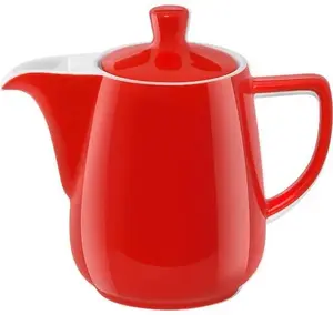 Фарфоровый кофейник MELITTA 0,6 л, красный