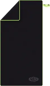 Towel microfiber Nils Extreme Nils Camp NCR11 140×70 cm black