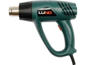 Heat gun LUND 79324 — 230 V, 50 Hz, Protection class II, 550 g