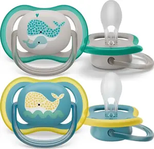 Pacifier Avent SCF349/24 Air 18+ months neutral color, orthodontic teat