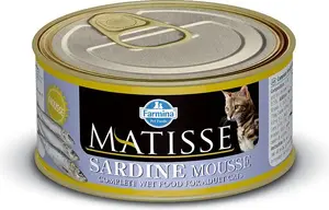 Mitrs kaķu barība Farmina Pet Foods Matisse Mus Sardynki 85 g pakā