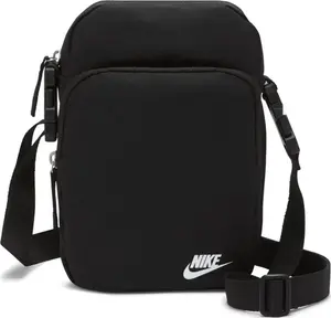 Поясная/нагрудная сумка NIKE Heritage DB0456 010 — чёрная, компактный повседневный кошелёк