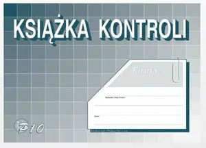 Control Book A5 32 pages Michalczyk & Prokop (P10) - register log for inspections