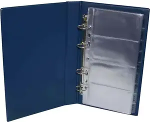 Card holder panta plast PANTA 200, navy blue — desk/office organizer, model 0304-0008-02