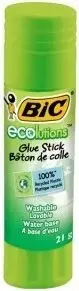 Līmstifts BIC 36 g, 12 gab. — ciets līme uz papīra un kartona