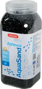 Aquasand ASHEWA akvārija pamatne ZOLUX 750 ml — melns dekoratīvs smiltis