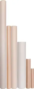 Cardboard Mailing Tube Office Products 52 mm Ø, 350 mm Length — fits A4 A3 B4 documents