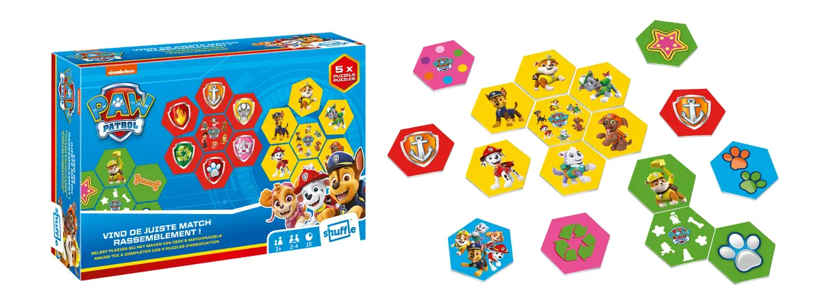 Galda spēle Cartamundi Shuffle Paw Patrol - Match Photo 5