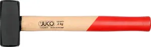Hammer JUCO stone mason hammer 1 kg wooden handle 360 mm model 32200