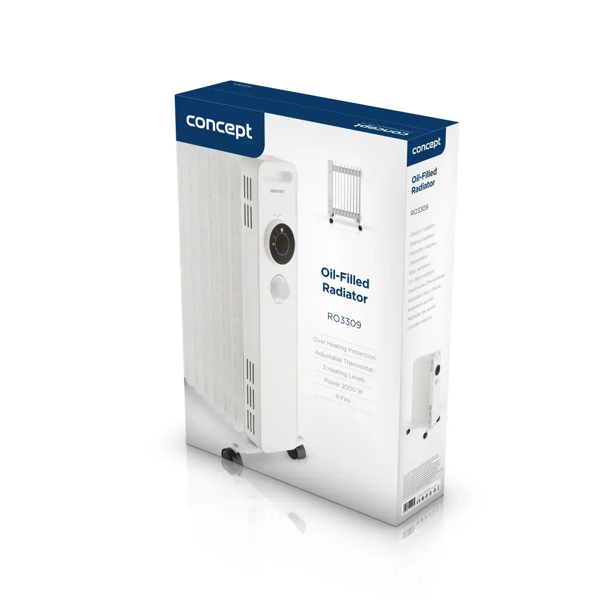 Масляный электрический обогреватель Concept Solution RO3309 Photo 9