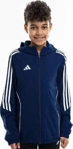 Детская куртка ADIDAS Tiro 24 размер 140 см тёмно-синяя IM8797