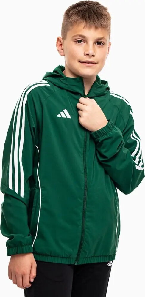 Bērnu jaka ADIDAS Tiro 24 zaļa