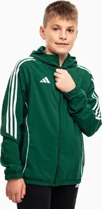 Детская куртка ADIDAS Tiro 24 зеленая размер 140 см