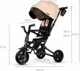Трёхколёсный велосипед Qplay Nova Niello Khaki — Qplay, модель RMK5904433