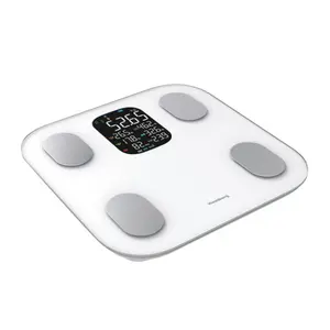 Напольные весы Klausberg KB-7855 с измерением жира и состава тела, smart BT, белые