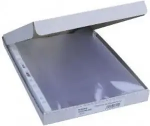 Transparent A4 Document Sleeve HERLITZ 200422 — clear protective folder for A4 sheets
