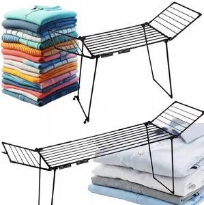 Pulley balcony clothes dryer Brunbeste BB-3904 telescopic XXL 2-wing 27 m drying length