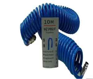 Spirālveida pneimatiskā šļūtene Silver 8 mm × 10 m modelis 10550/10
