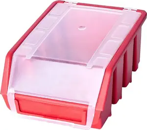 Toolbox Patrol Group Ergobox 1 plus, 116×112×75 mm, red