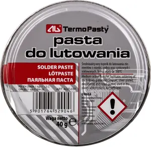 Soldering Paste AG TermoPasty AGT-037, 40 g, flux paste for soldering