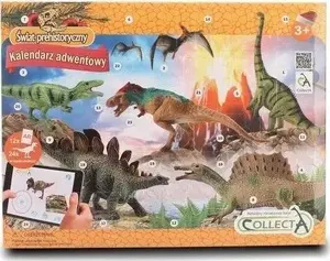 Advent Calendar Collecta Dinozaury 84177 by Collecta — themed dinosaur figurines