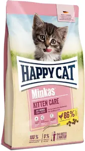 Сухой корм для кошек Happy Cat Minkas Kitten Care 1.5 кг — птица, для котят