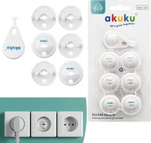 Child Safety Electrical Socket Covers akuku A0651 — outlet protection set