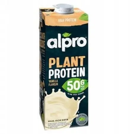 Soy high-protein drink Alpro Plant Protein Vanilla 1 L | AiO.lv