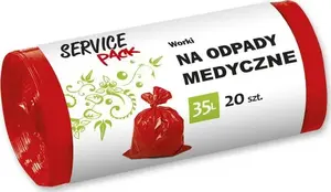 Waste Bags for Medical Waste Stella LDPE 35 L, 20 pcs