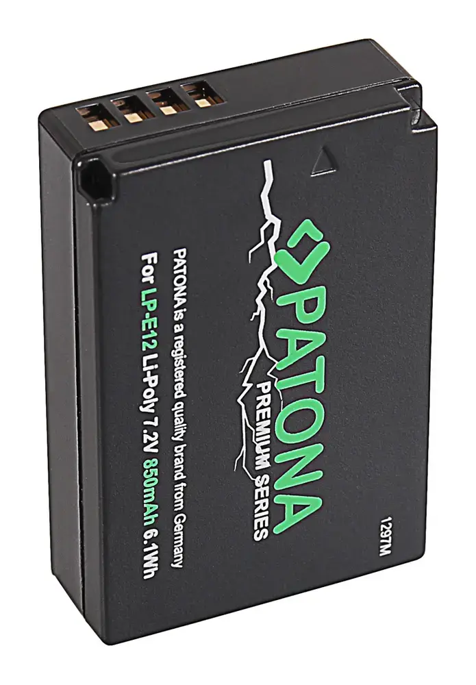 Kameras akumulators PATONA 1297 LiPo 850 mAh Photo 3