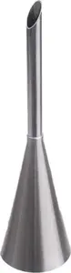 ORION decorating and filling nozzle Tylka long universal — metal pastry tip for cake decoration and filling