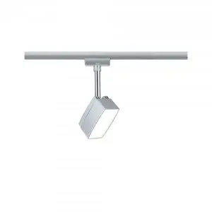 Трековый (рейковый) светильник Paulmann 952.69, 1× LED, 395 лм, 2700 К, хром, прямоугольный
