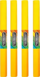 Crepe Paper Sheets STARPAK 50x200 cm yellow pack of 10