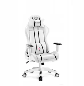 Gaming chair Diablo Chairs X-One 2.0 Small — white/black