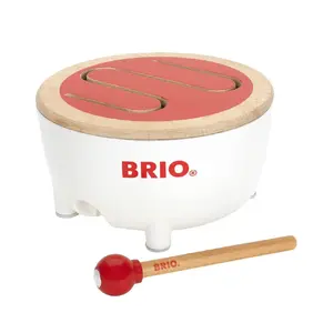 Игрушечный барабан BRIO 30181 — разноцветный, для 1,5–99 лет, вес 343 г