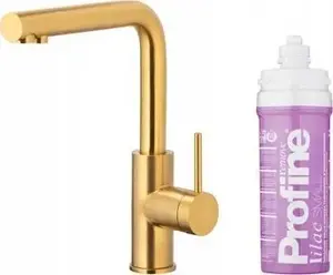 Кухонный смеситель kfa² DUERO PURE BASIC с функцией фильтрации воды, цвет brushed gold