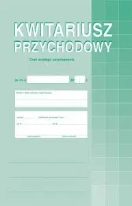 Receipt Book A4 Michalczyk & Prokop Kwitariusz przychodowy So/2k 400-1, A4 format, multi-copy receipts