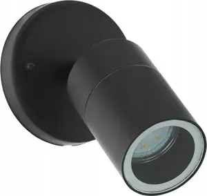 Wall light EGLO STOCKHOLM 1 UDE VÆG black — EGLO model 75338