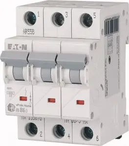 Автоматический выключатель 3P C 25A 6kA AC Eaton xPole Home HN-C25/3 (MPN 194893)