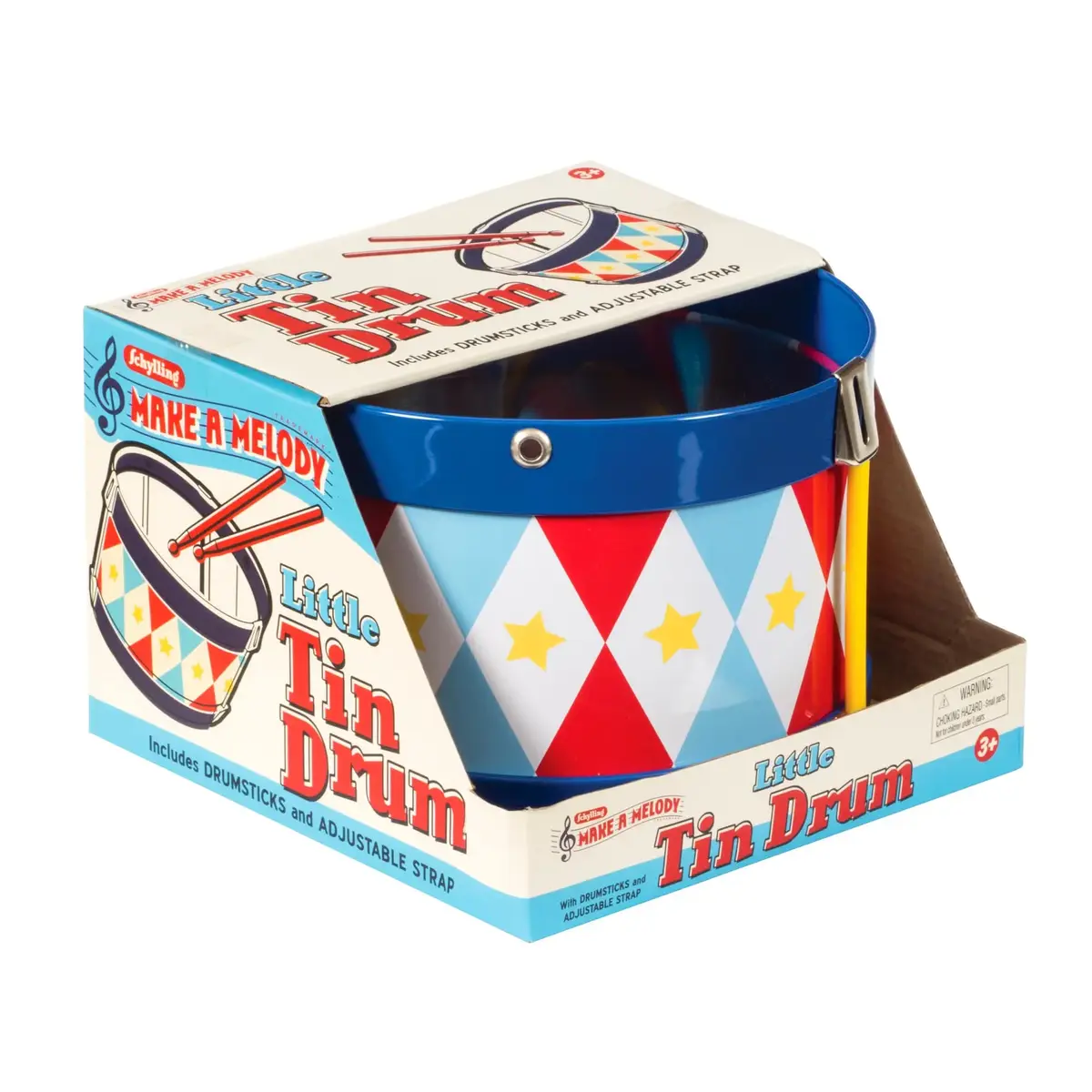 Rotaļu bungas Schylling Tin Drum Photo 3